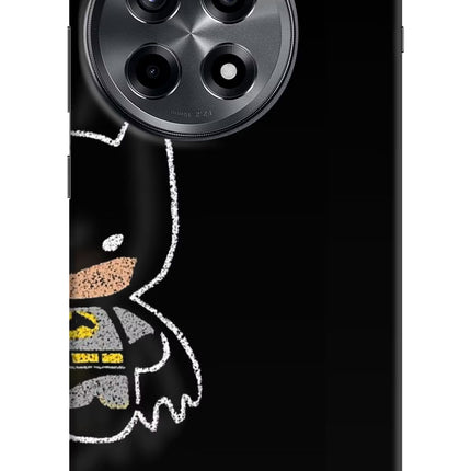 Bat Kitty OnePlus 12R Hard Case Back Cover by Casekaro