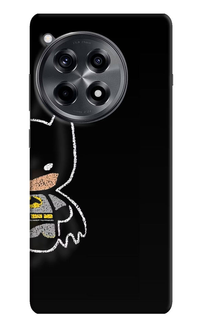 Bat Kitty OnePlus 12R Hard Case Back Cover by Casekaro