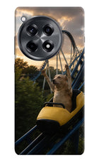 Rollercoaster Dog OnePlus 12R Hard Case Back Cover by Casekaro