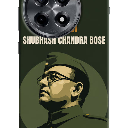 Netaji Legacy OnePlus 12R Hard Case Back Cover by Casekaro