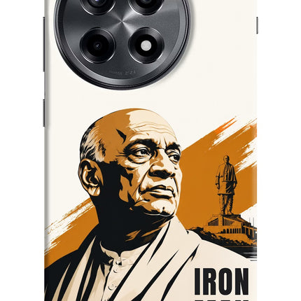 Sardar Patel Iron Will OnePlus 12R Hard Case Back Cover by Casekaro