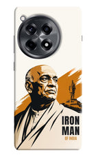 Sardar Patel Iron Will OnePlus 12R Hard Case Back Cover by Casekaro