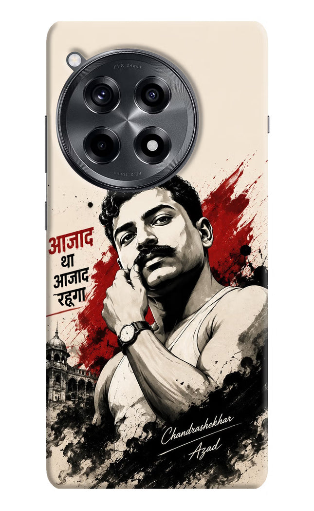 Chandrashekhar Azad Fearless OnePlus 12R Hard Case Back Cover by Casekaro
