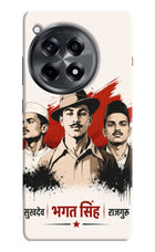 Bhagat Singh Trio OnePlus 12R Hard Case Back Cover by Casekaro