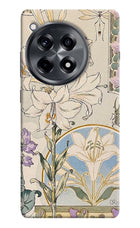 White Lily OnePlus 12R Back Cover