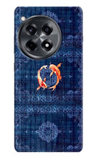 Koi Blue OnePlus 12R Back Cover