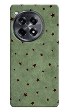 Green Stars OnePlus 12R Back Cover