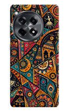 Folk Print OnePlus 12R Hard Case Back Cover by Casekaro
