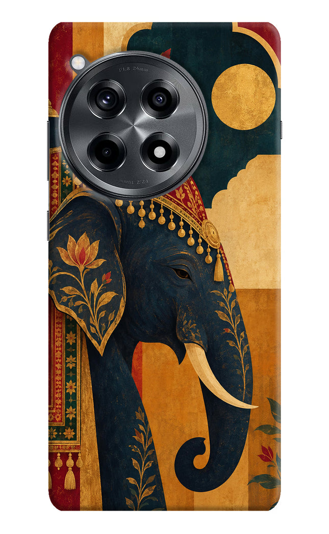 Royal Elephant OnePlus 12R Back Cover