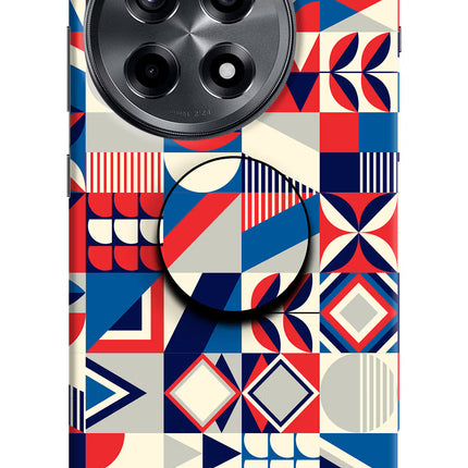 Colorful Pattern OnePlus 12R Pop Case by Casekaro