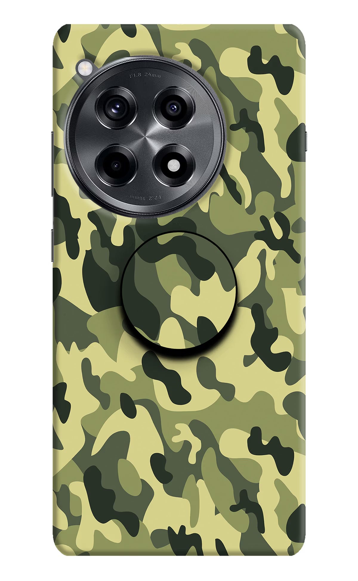Camouflage OnePlus 12R Pop Case by Casekaro