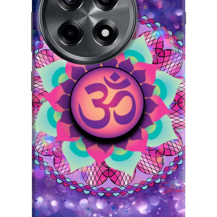 Om Purple OnePlus 12R Pop Case by Casekaro