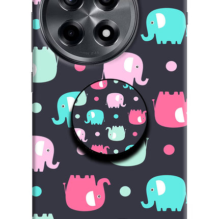 Baby Elephants OnePlus 12R Pop Case by Casekaro