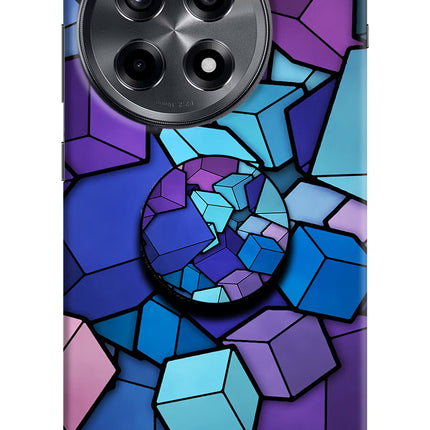Cubic Abstract OnePlus 12R Pop Case by Casekaro