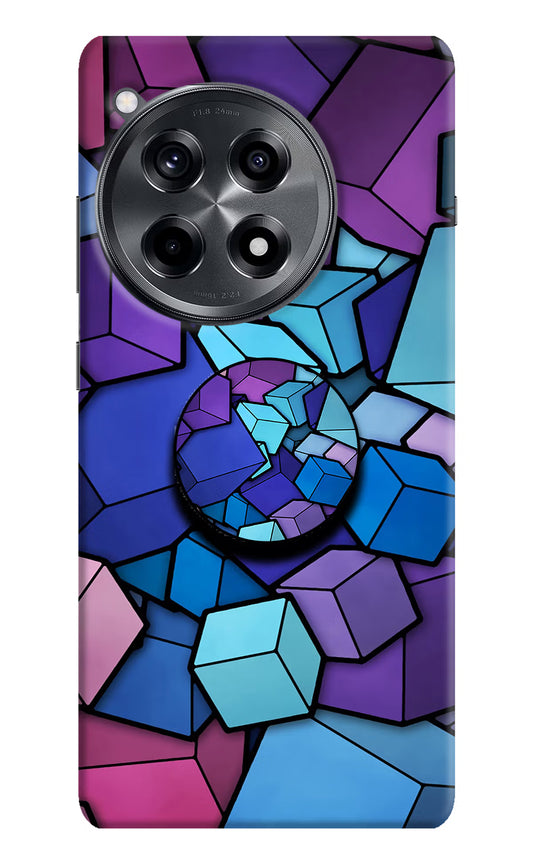 Cubic Abstract OnePlus 12R Pop Case by Casekaro