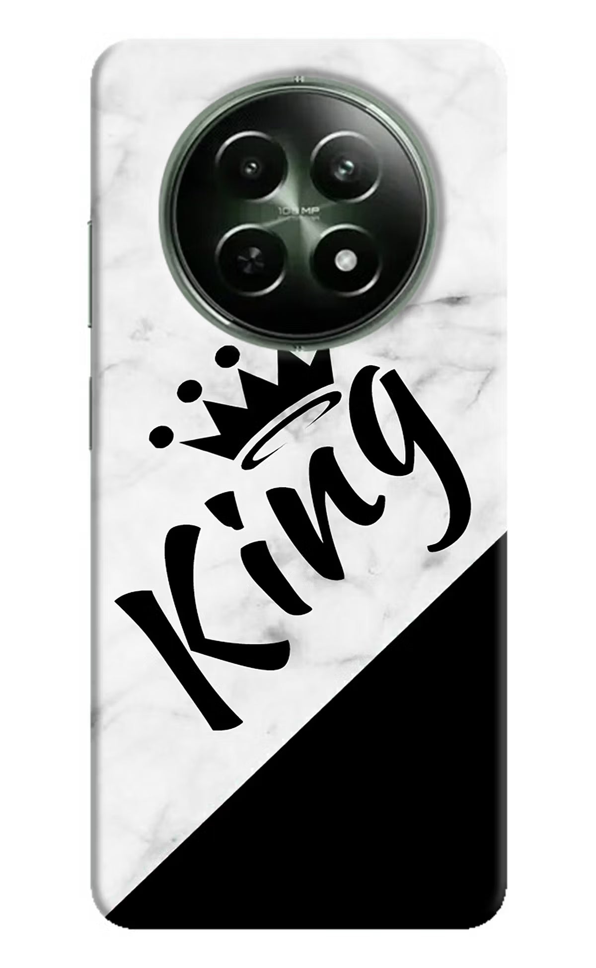 King Realme 12 5G Hard Case Back Cover by Casekaro