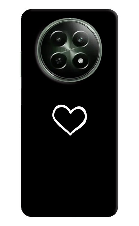 Heart Realme 12 5G Hard Case Back Cover by Casekaro