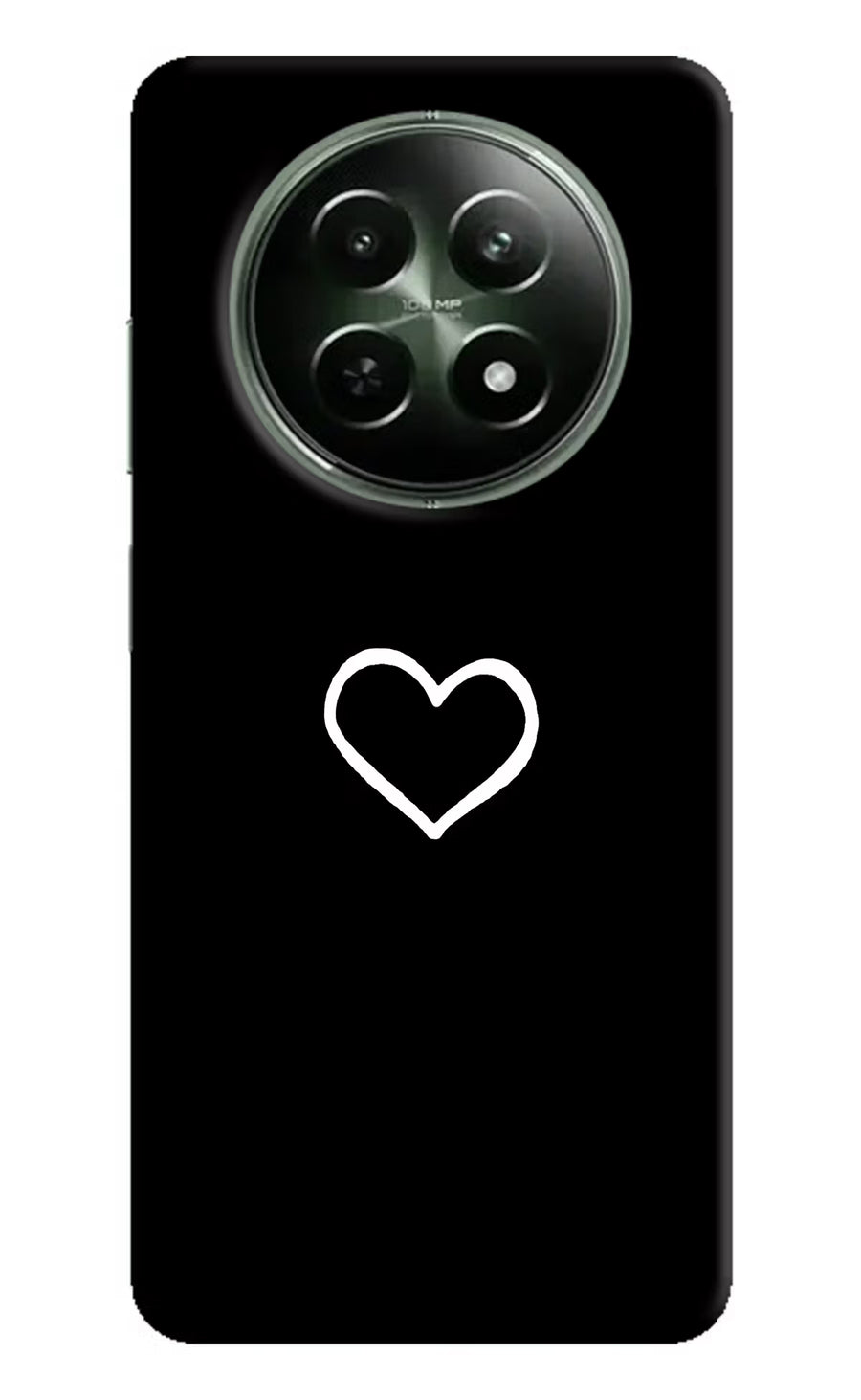 Heart Realme 12 5G Back Cover, Hard case