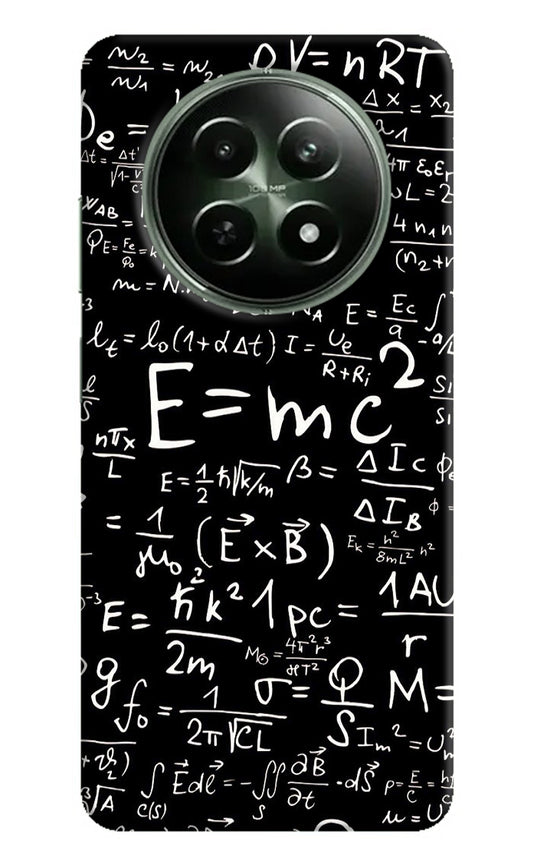 Physics Formula Realme 12 5G Back Cover