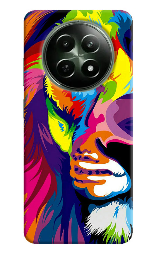 Lion Half Face Realme 12 5G Back Cover