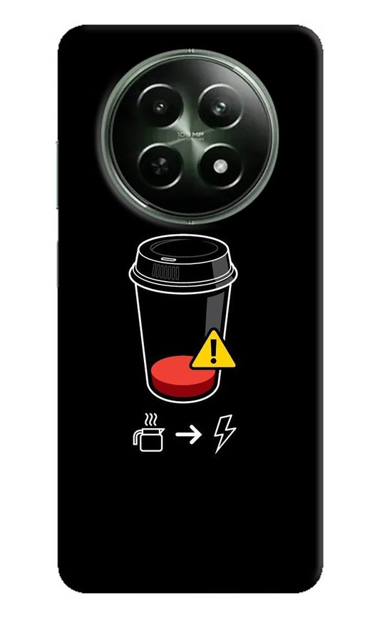 Coffee Realme 12 5G Hard Case Back Cover by Casekaro