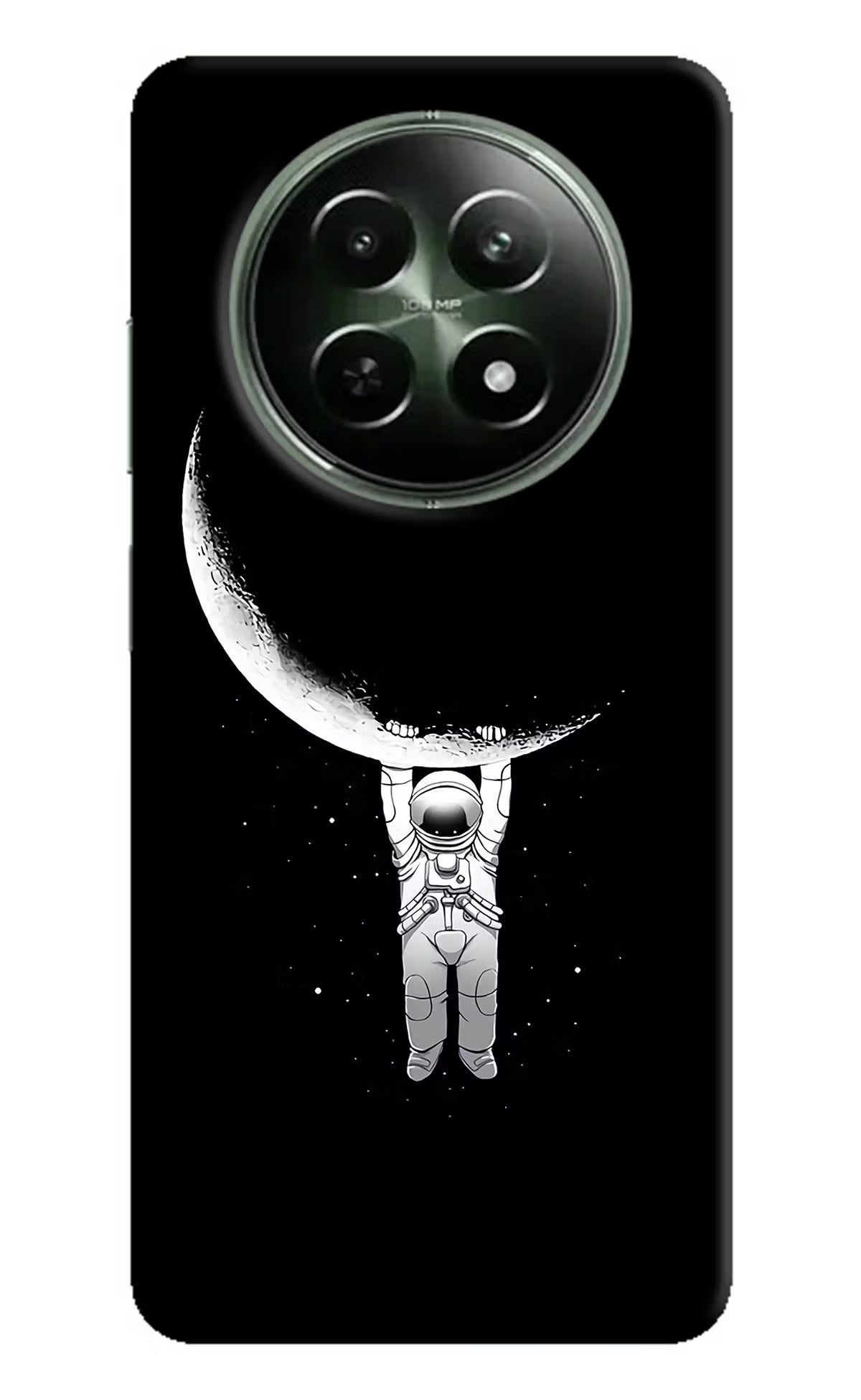 Moon Space Realme 12 5G Hard Case Back Cover by Casekaro