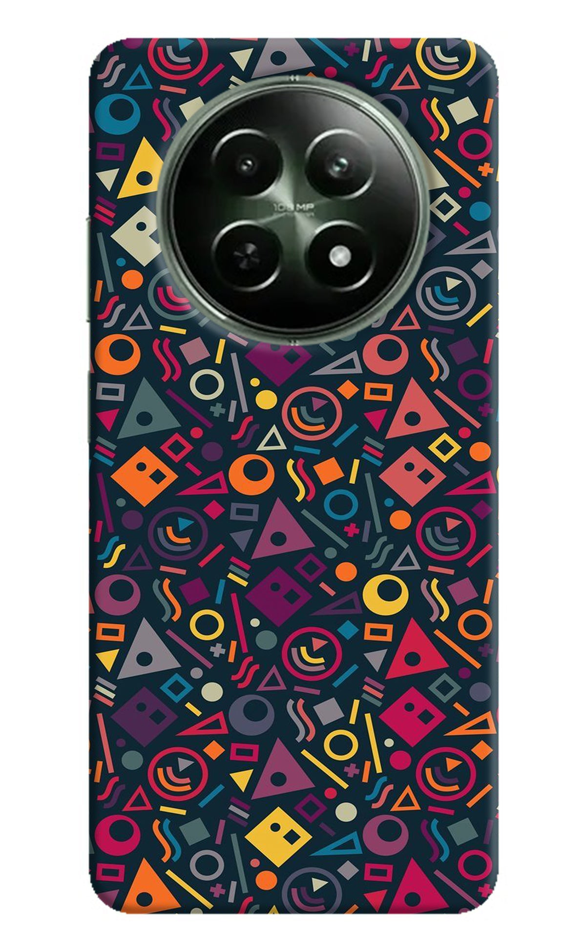 Geometric Abstract Realme 12 5G Back Cover