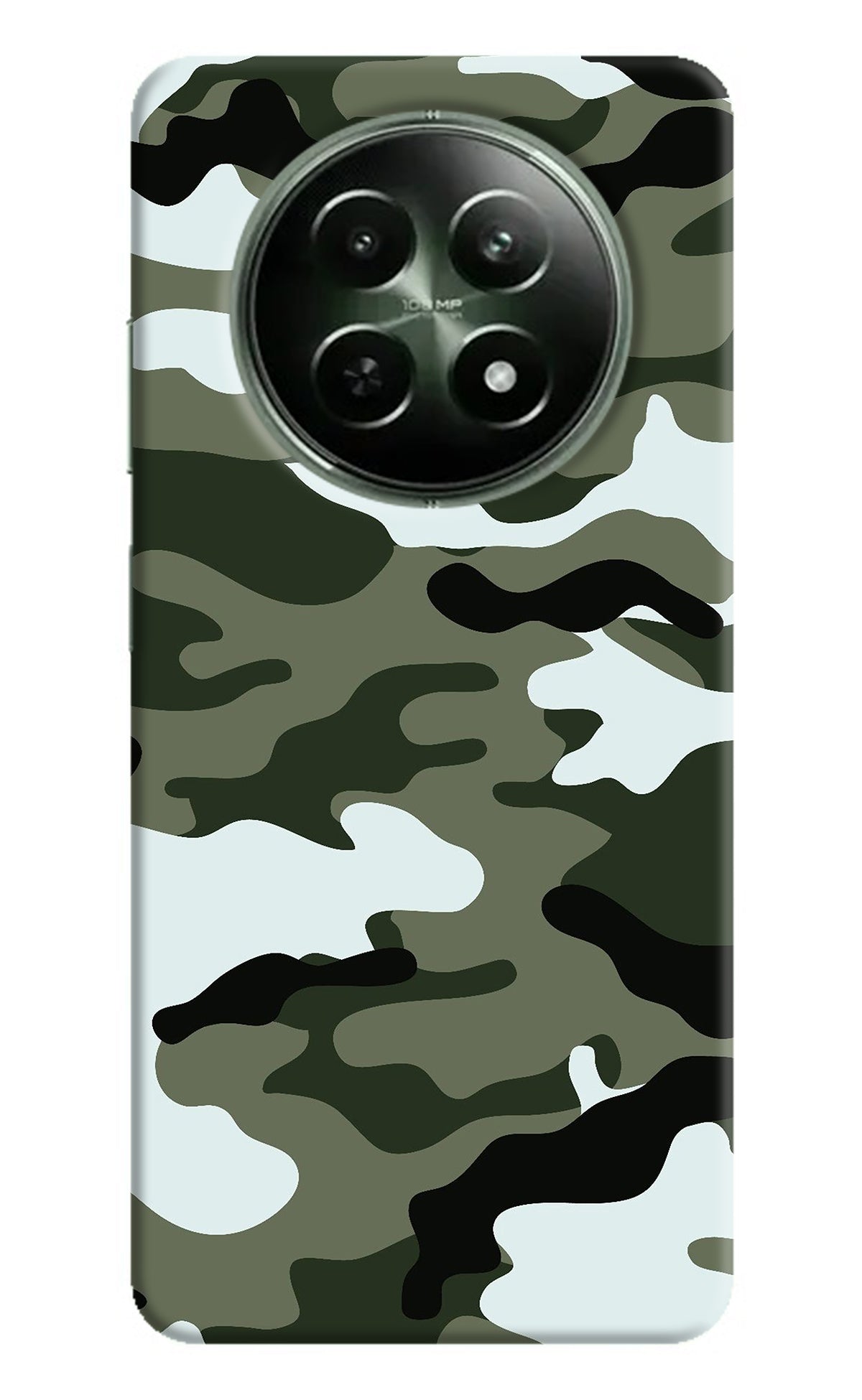 Camouflage Realme 12 5G Back Cover