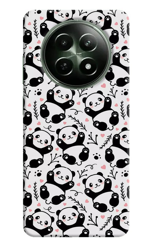 Cute Panda Realme 12 5G Back Cover