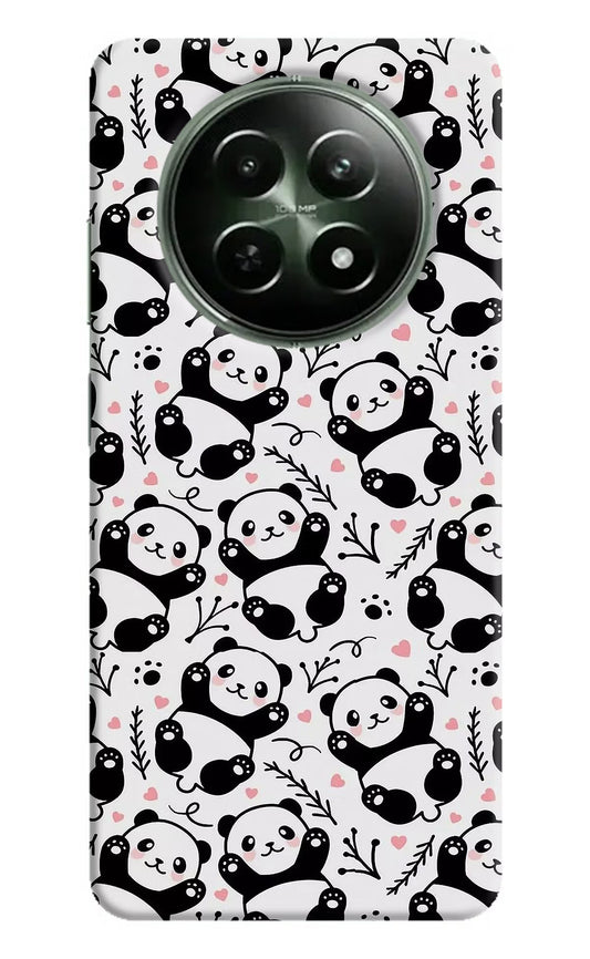 Cute Panda Realme 12 5G Hard Case Back Cover by Casekaro