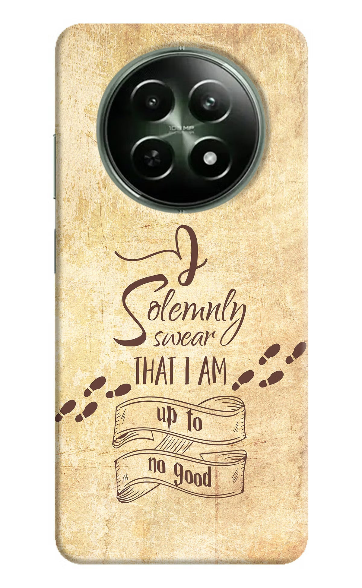 I Solemnly swear that i up to no good Realme 12 5G Hard Case Back Cover by Casekaro