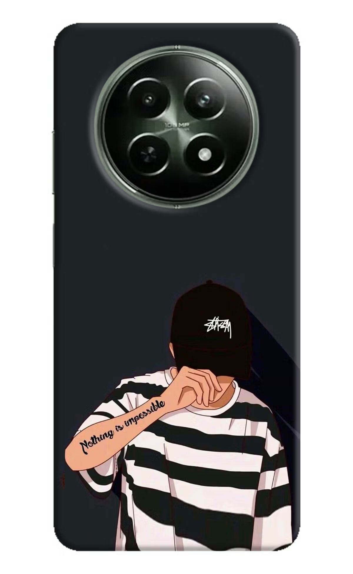Aesthetic Boy Realme 12 5G Hard Case Back Cover by Casekaro