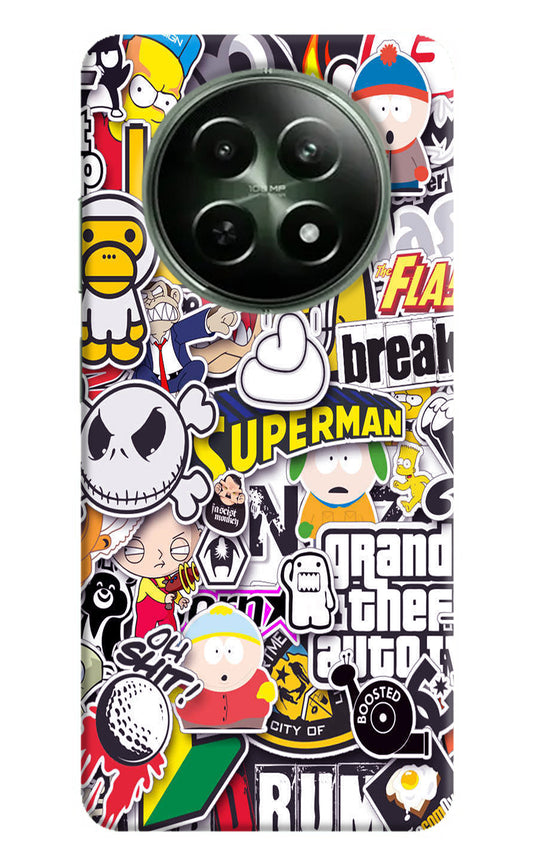 Sticker Bomb Realme 12 5G Back Cover