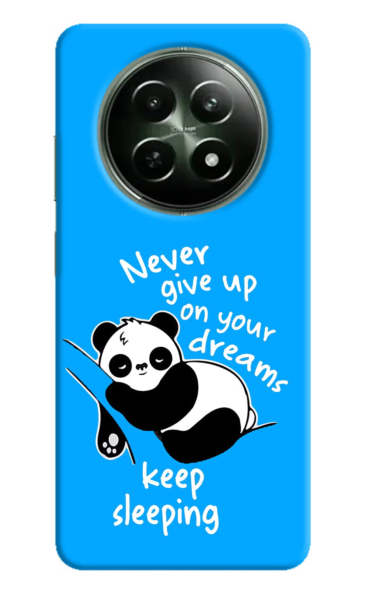 Keep Sleeping Realme 12 5G Hard Case Back Cover by Casekaro