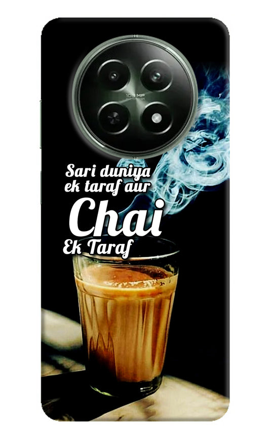 Chai Ek Taraf Quote Realme 12 5G Back Cover