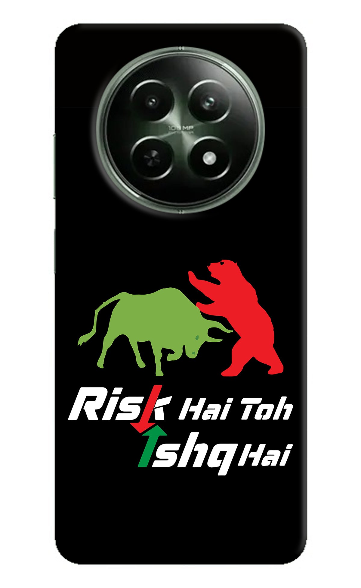 Risk Hai Toh Ishq Hai Realme 12 5G Back Cover