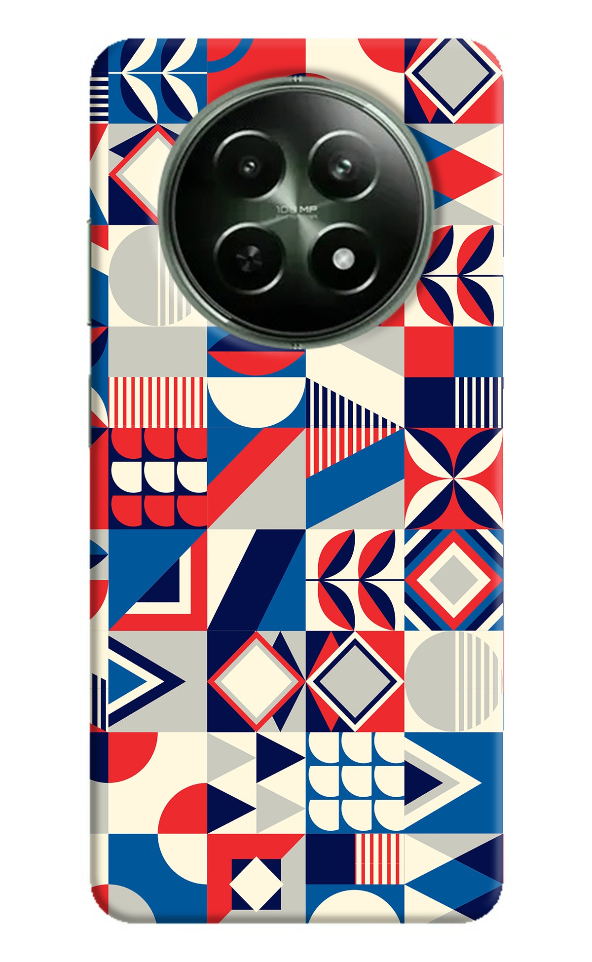 Colorful Pattern Realme 12 5G Back Cover