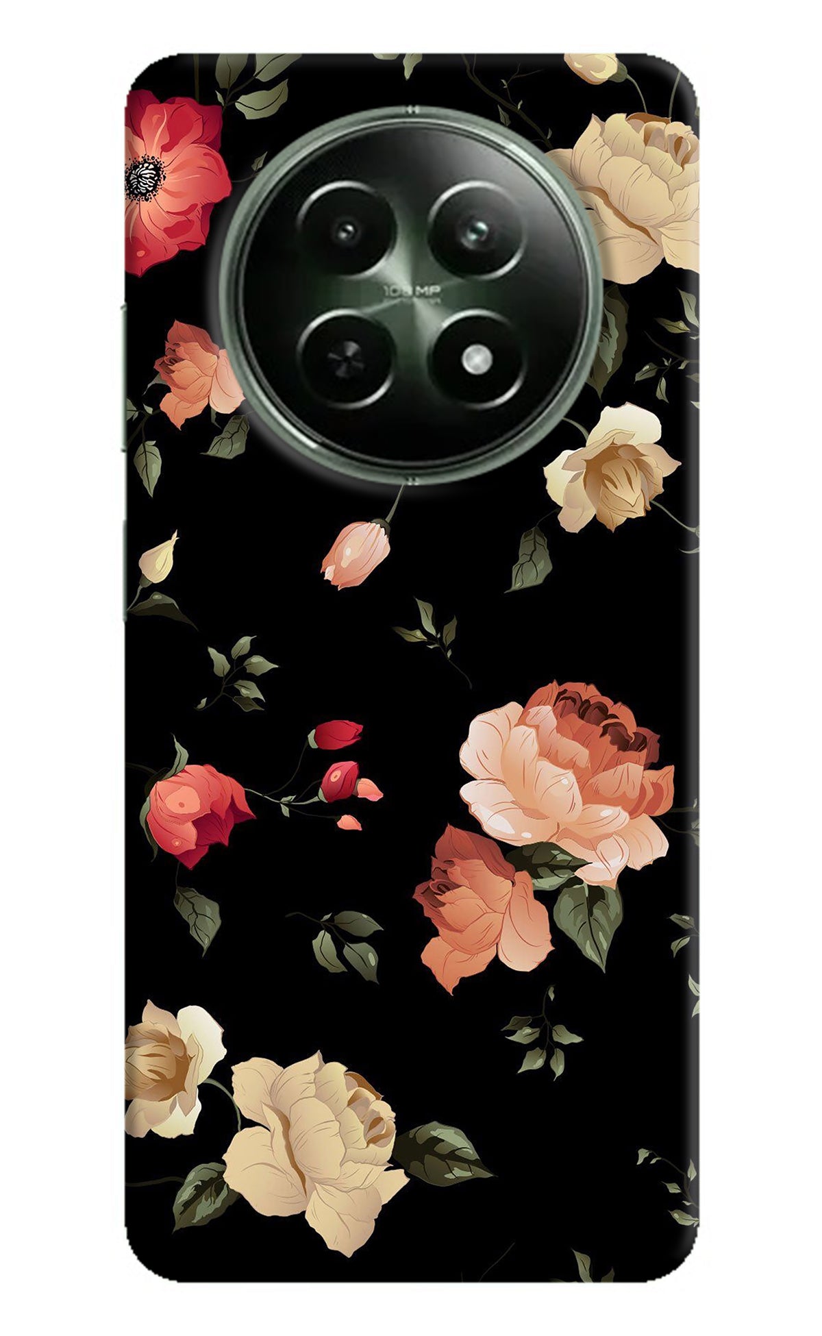 Flowers Realme 12 5G Back Cover