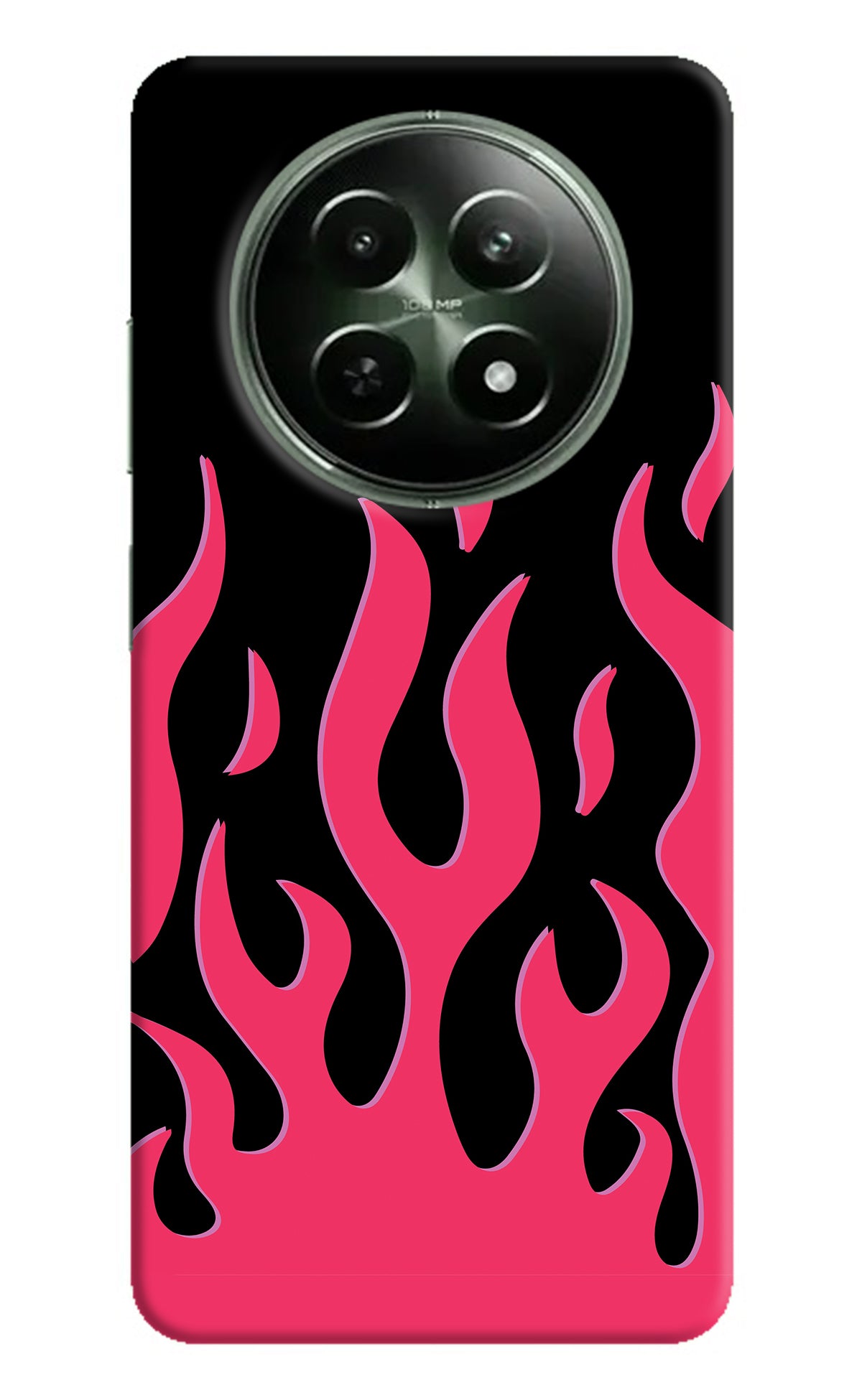 Fire Flames Realme 12 5G Back Cover