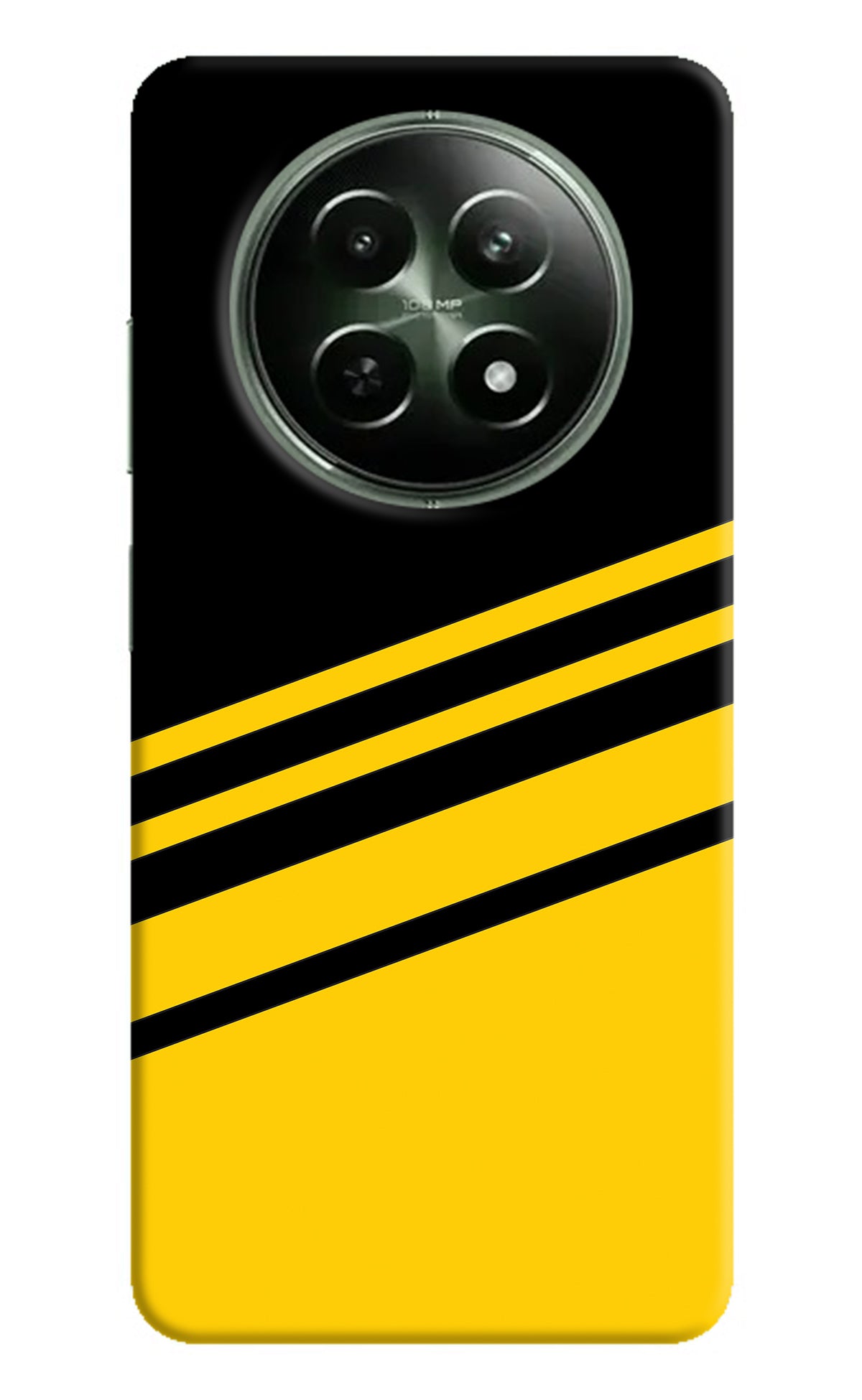 Yellow Shades Realme 12 5G Back Cover