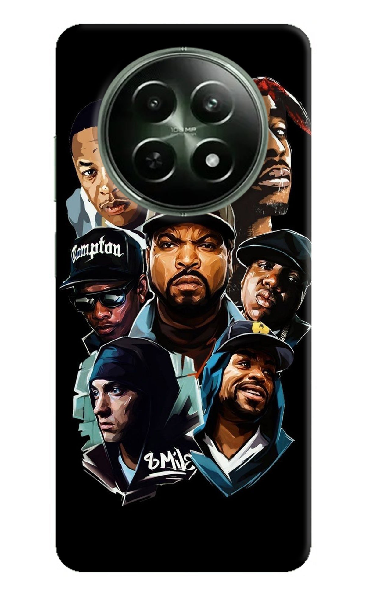 Rappers Realme 12 5G Back Cover