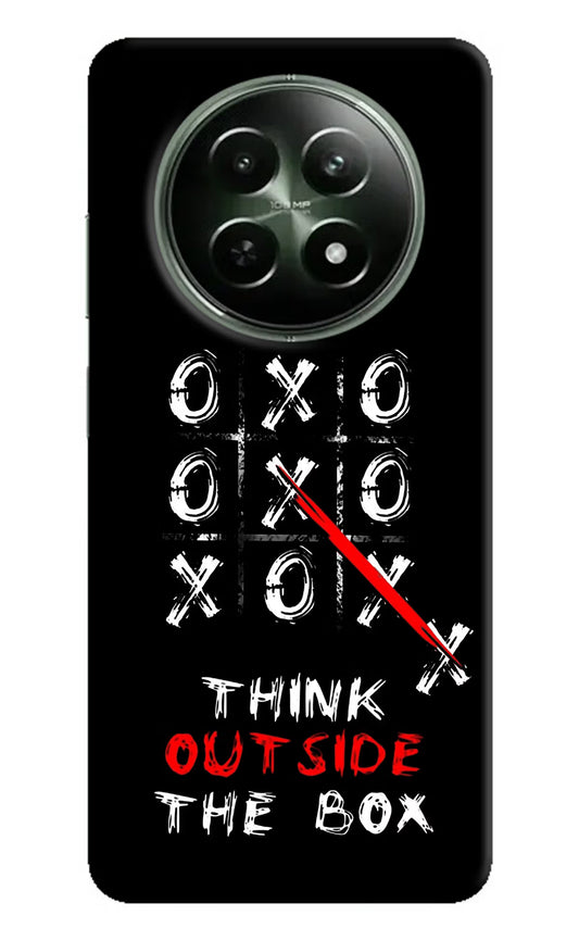 Think out of the BOX Realme 12 5G Hard Case Back Cover by Casekaro