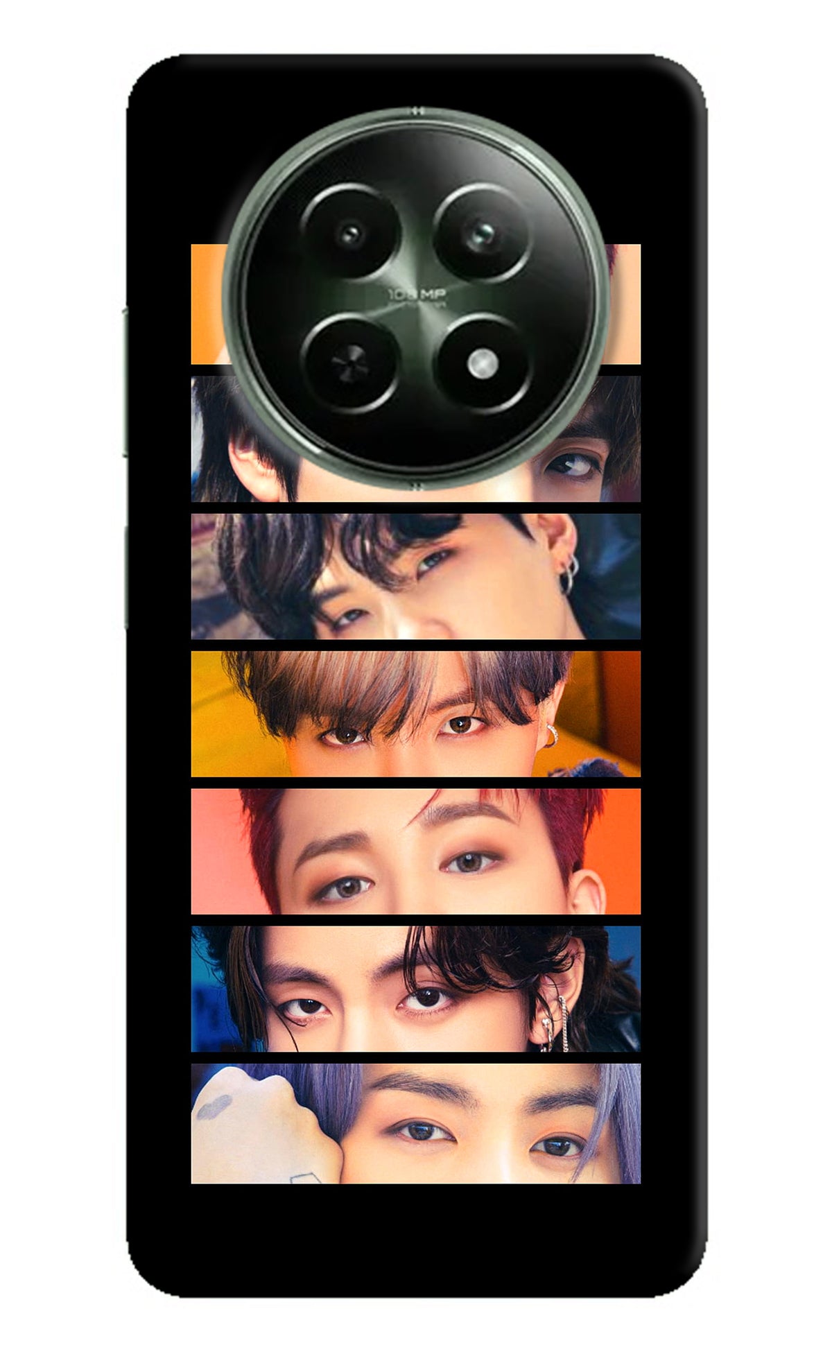 BTS Eyes Realme 12 5G Back Cover