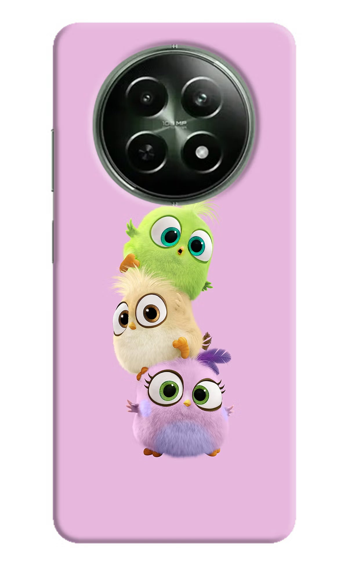 Cute Little Birds Realme 12 5G Hard Case Back Cover by Casekaro