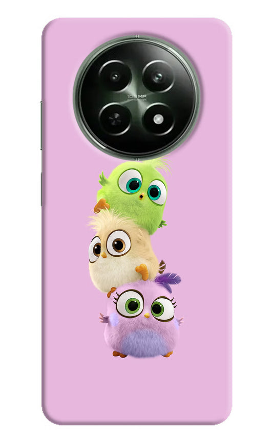 Cute Little Birds Realme 12 5G Hard Case Back Cover by Casekaro
