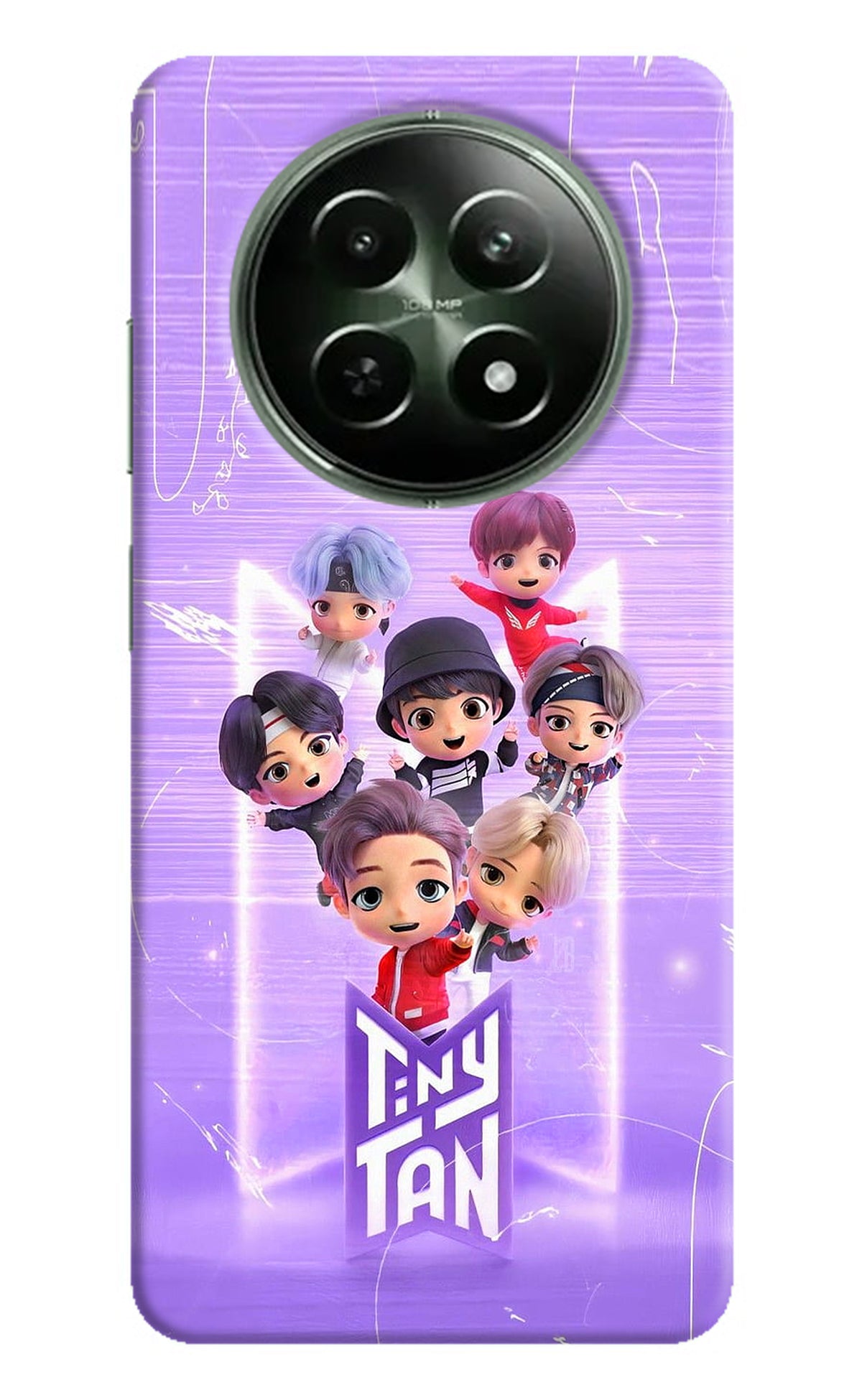 BTS Tiny Tan Realme 12 5G Back Cover