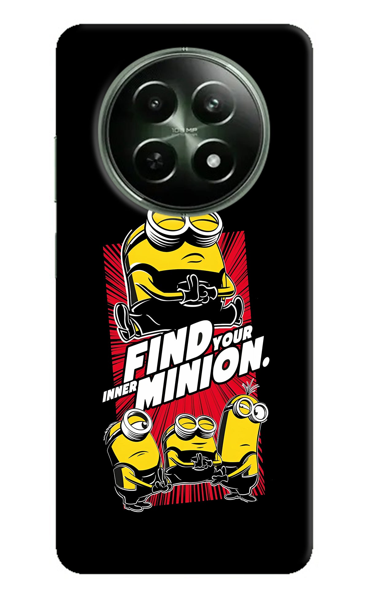 Find your inner Minion Realme 12 5G Back Cover