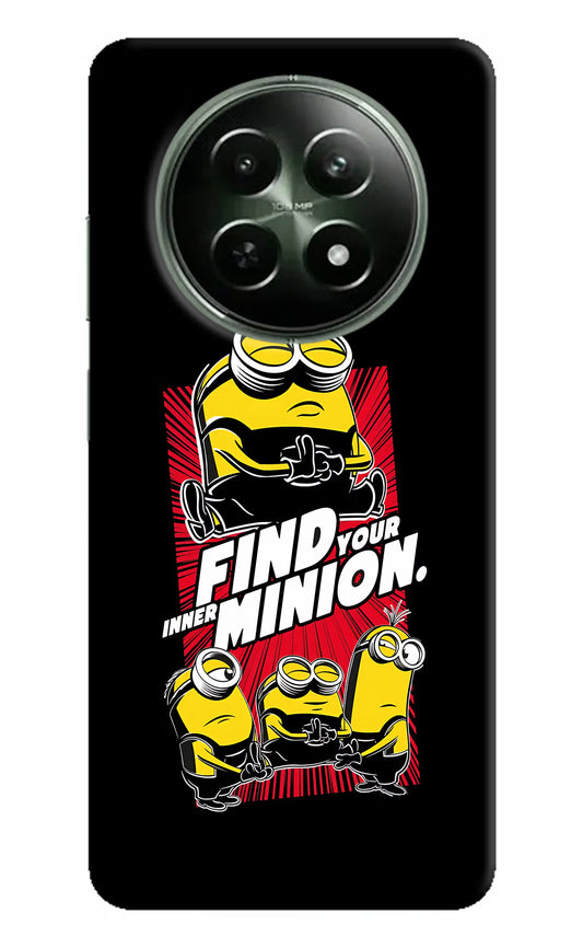Find your inner Minion Realme 12 5G Hard Case Back Cover by Casekaro