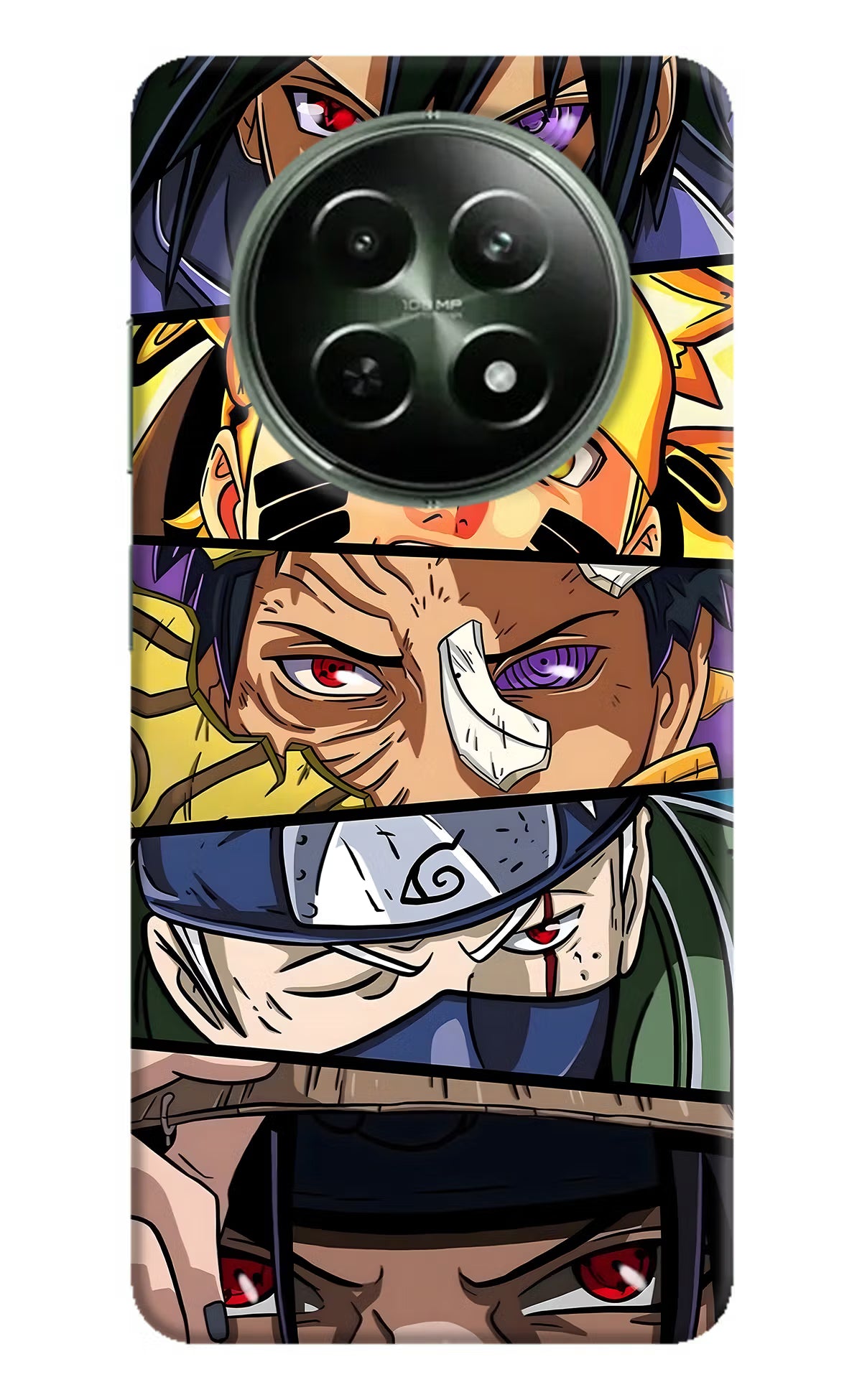 Naruto Character Realme 12 5G Hard Case Back Cover by Casekaro