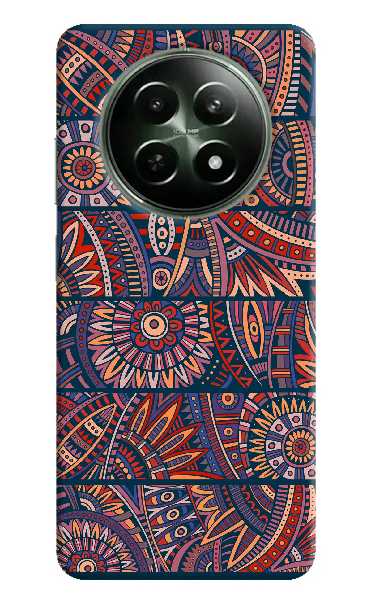 African Culture Design Realme 12 5G Back Cover